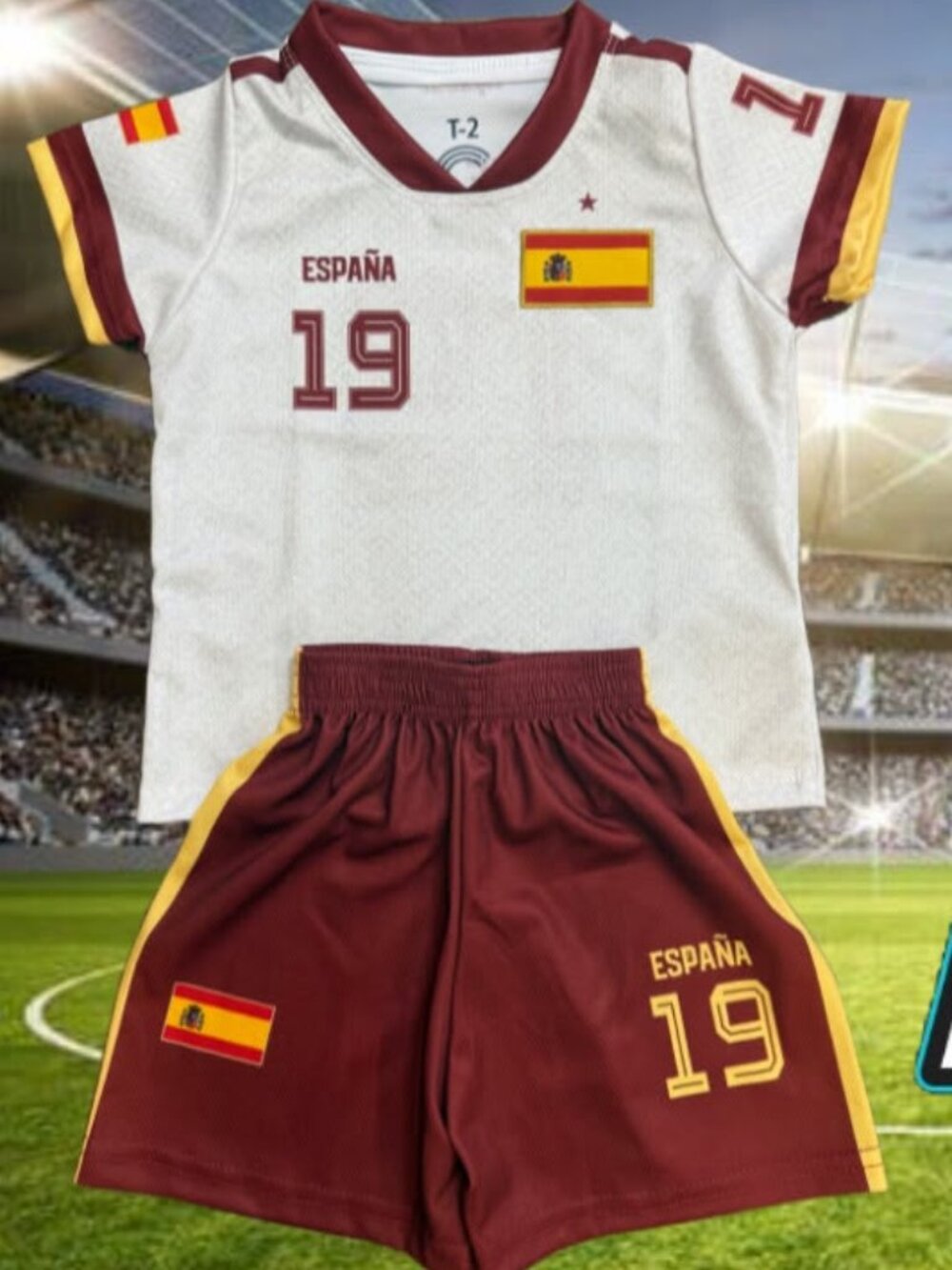 2026 kids España 🇪🇸 Lamine Yamal #19 Away